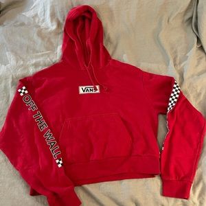 Vans crop hoodie